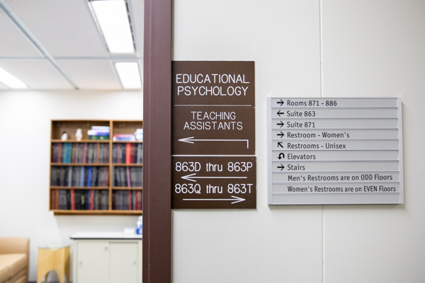 signs for the educational psychology office
