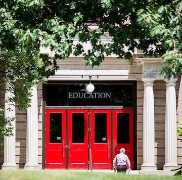 School of Education doors image
