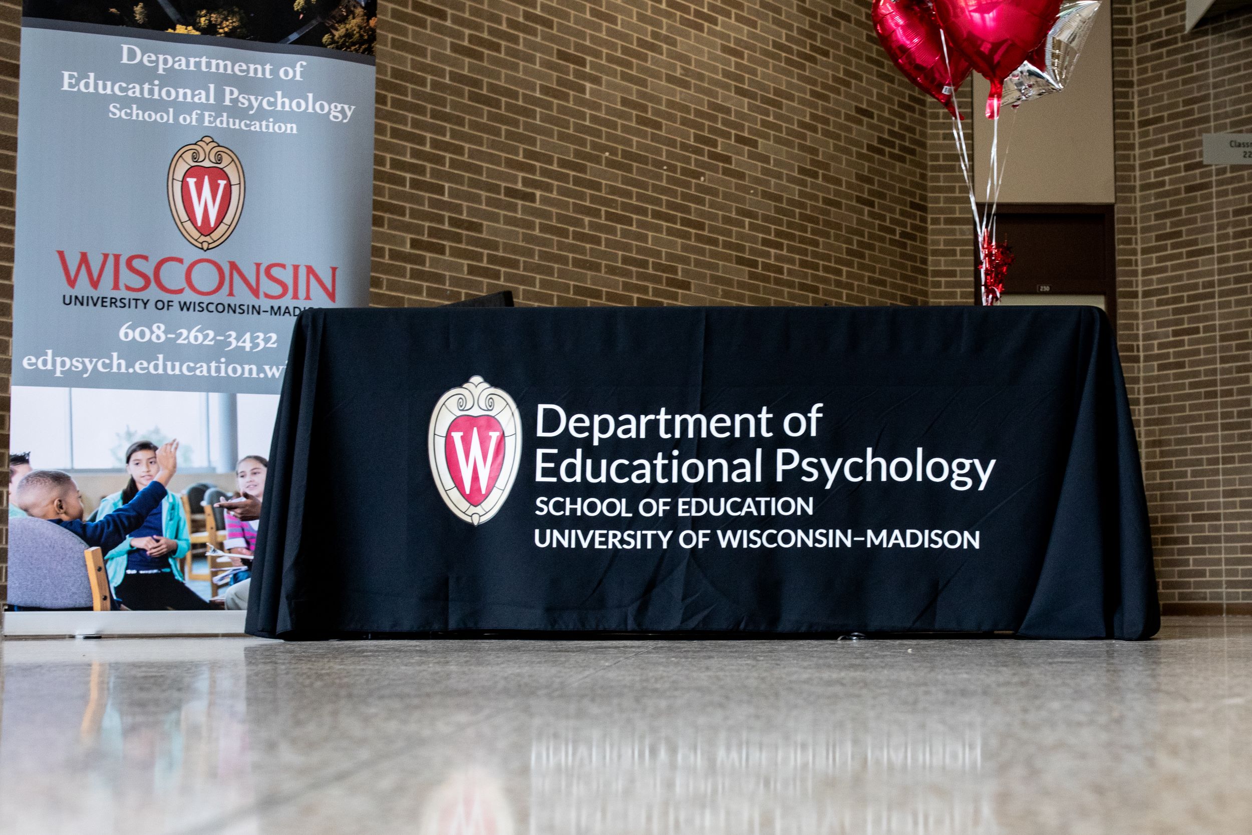 Department of Educational Psychology table